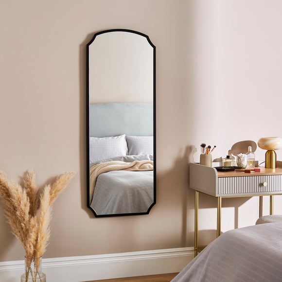 Regency Curved Full Length Wall Mirror - image 1