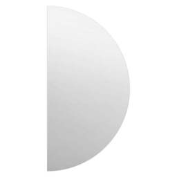 Lunae Frameless Half Circle Wall Mirror - thumbnail 2