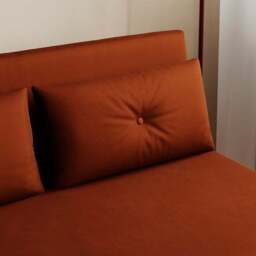 Phoebe Velvet Small Double 2 Seater Sofa Bed - thumbnail 5