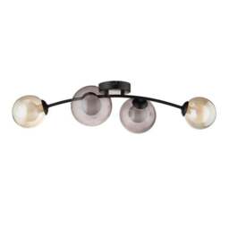 Eliza 4 Light Semi Flush Ceiling Light - thumbnail 6