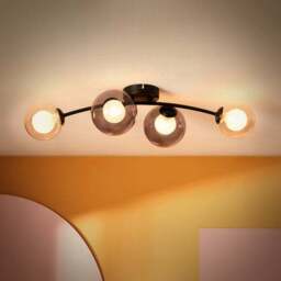 Eliza 4 Light Semi Flush Ceiling Light - thumbnail 2