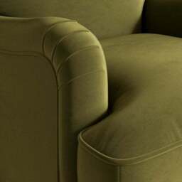 Beatrice II Velvet Armchair - thumbnail 3