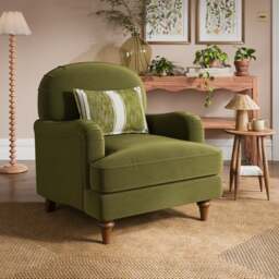 Beatrice II Velvet Armchair