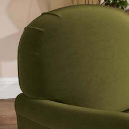 Beatrice II Velvet Armchair - thumbnail 4