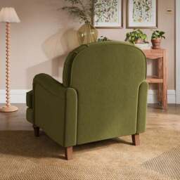 Beatrice II Velvet Armchair - thumbnail 2