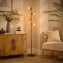 Lava Industrial 4 Light Floor Lamp - thumbnail 2