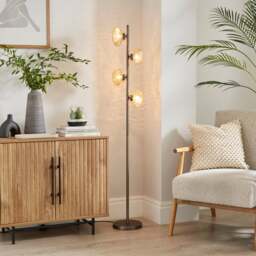 Lava Industrial 4 Light Floor Lamp - thumbnail 1