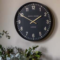 Cedar & Sage Cambridge Round Wall Clock