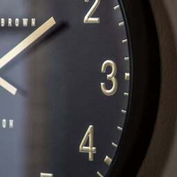 Cedar & Sage Cambridge Round Wall Clock - thumbnail 2
