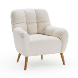 Jase Boucle Quilted Back Armchair - thumbnail 5