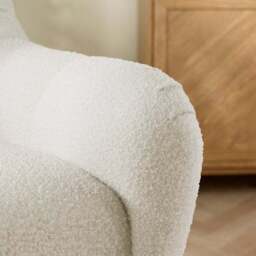 Jase Boucle Quilted Back Armchair - thumbnail 4