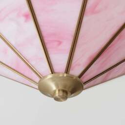 Colette Mid Century 2 Light Flush Ceiling Light - thumbnail 4