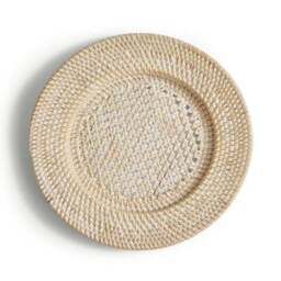 Churchgate Woven Rattan Charger Plate - thumbnail 3