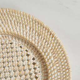 Churchgate Woven Rattan Charger Plate - thumbnail 2