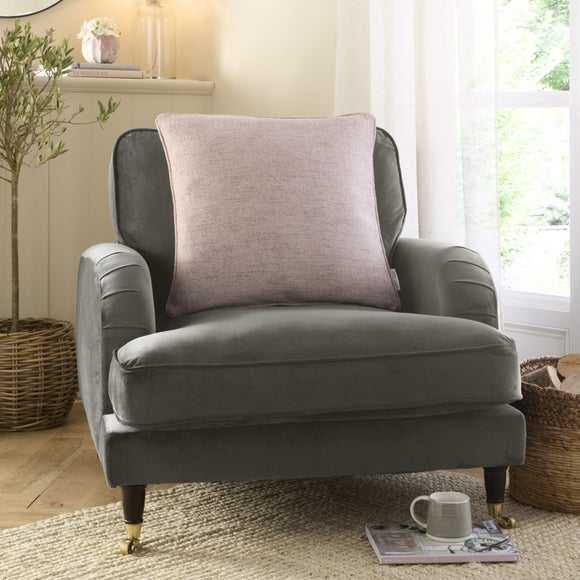 Churchgate Swithland Herringbone Square Cushion Cover - image 1