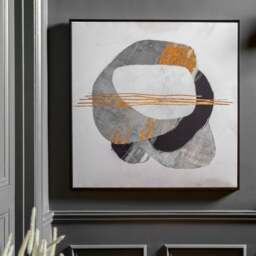 Cedar & Sage Through the Dimensions 2 Framed Canvas