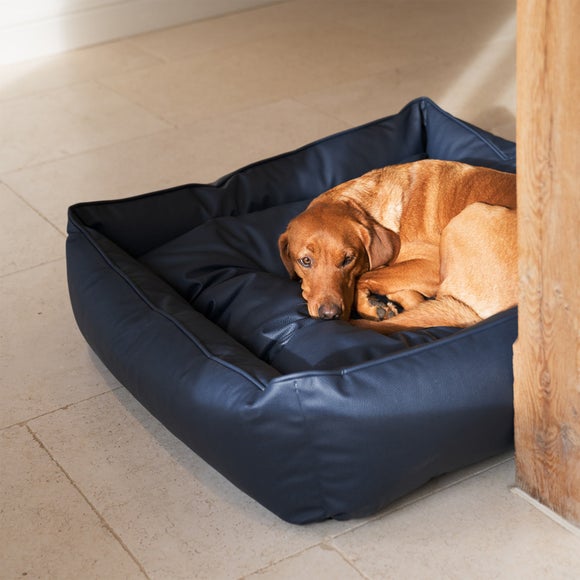 Lords and Labradors Rhino Leather Box Dog Bed - image 1