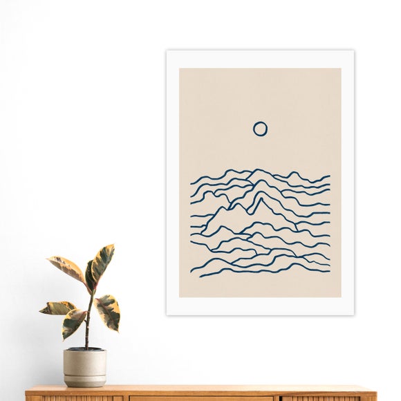 East End Prints Mountainscape by Alisa Galitsyna Print - image 1