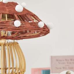 Toadstool Rattan Easy Fit Pendant Shade - thumbnail 3