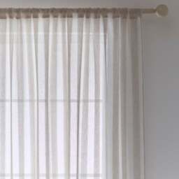 Lettie Stripe Slot Top Voile Panel