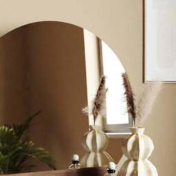 Jorja 1 Drawer Compact Dressing Table with Mirror - thumbnail 3