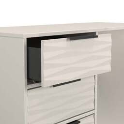Tuxford 4 Drawer Desk - thumbnail 6