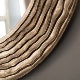 Cedar and Sage Aurelia Round Wall Mirror - thumbnail 2