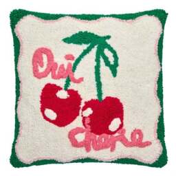 Oui Cheri Tufted Square Cushion - thumbnail 3
