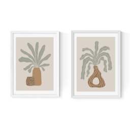 Set of 2 East End Prints Modern Vase Framed Prints - thumbnail 2