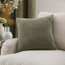Alayna Chenille Square Cushion - thumbnail 1
