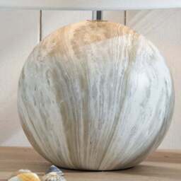 Viejo Stone Effect Ceramic Table Lamp - thumbnail 2