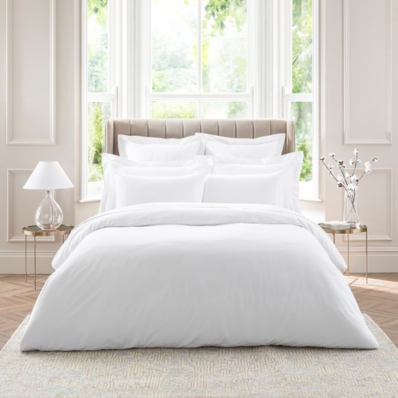 Dorma Smooth & Soft 300 Thread Count 100% Cotton Sateen Duvet Cover