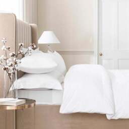 Dorma Smooth & Soft 300 Thread Count 100% Cotton Sateen Duvet Cover - thumbnail 3