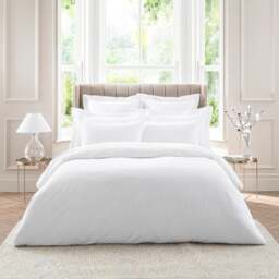 Dorma Smooth & Soft 300 Thread Count 100% Cotton Sateen Duvet Cover - thumbnail 1