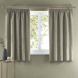 Churchgate Swithland Herringbone Pencil Pleat Curtains - thumbnail 5