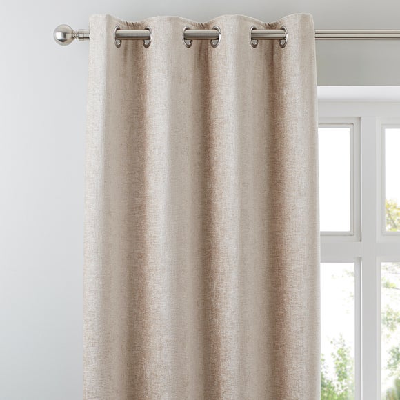 Chenille Eyelet Curtains (Blackout Available) - image 1