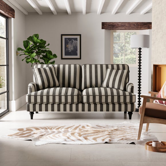 Beatrice II Woven Stripe 2 Seater Sofa - image 1