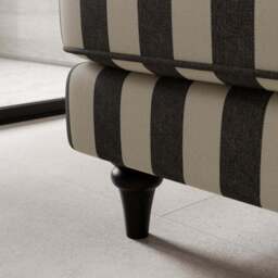 Beatrice II Woven Stripe 2 Seater Sofa - thumbnail 5