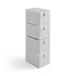 Coastal Stripe Storage Drawers - thumbnail 3