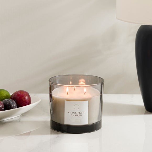 Plum and Patchouli Multi Wick Candle - image 1