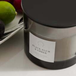 Plum and Patchouli Multi Wick Candle - thumbnail 3