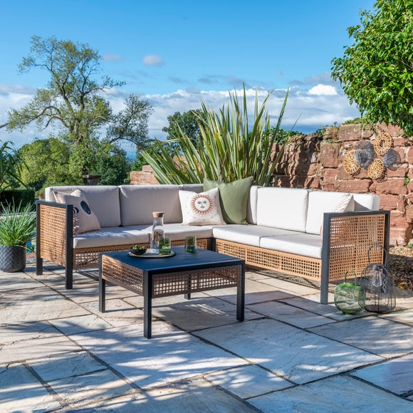 Sulu Seater Corner Sofa Set by Dunelm