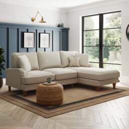 Beatrice Luna 4 Seater Corner Chaise Double Sofa Bed - thumbnail 2