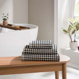 Rice Weave Cotton Towel