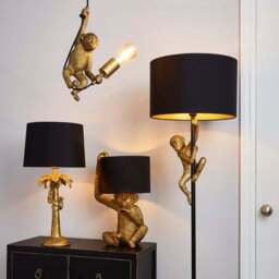 Odisha Monkey Floor Lamp - thumbnail 5