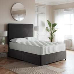 Luxury Velvet Divan Base - thumbnail 1