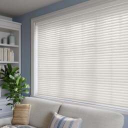 Made To Measure 50mm Slats White Venetian Blind - thumbnail 3