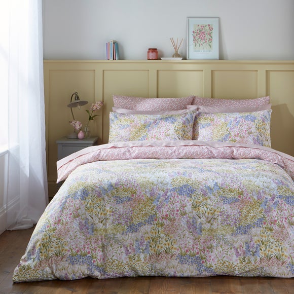 Posie Meadow 100% Cotton Duvet Cover & Pillowcase Set - image 1