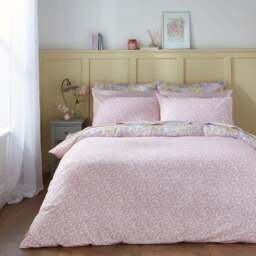 Posie Meadow 100% Cotton Duvet Cover & Pillowcase Set - thumbnail 3