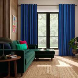 Elements Stripe 100% Cotton Made to Measure Curtains - thumbnail 2